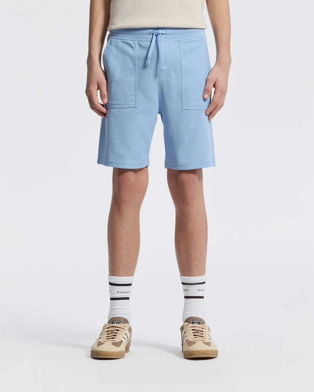 Premium KIDS TAYLOR LIGHT PIQUE SWEATSHORT 3 34- 7 38 - B0R344F200