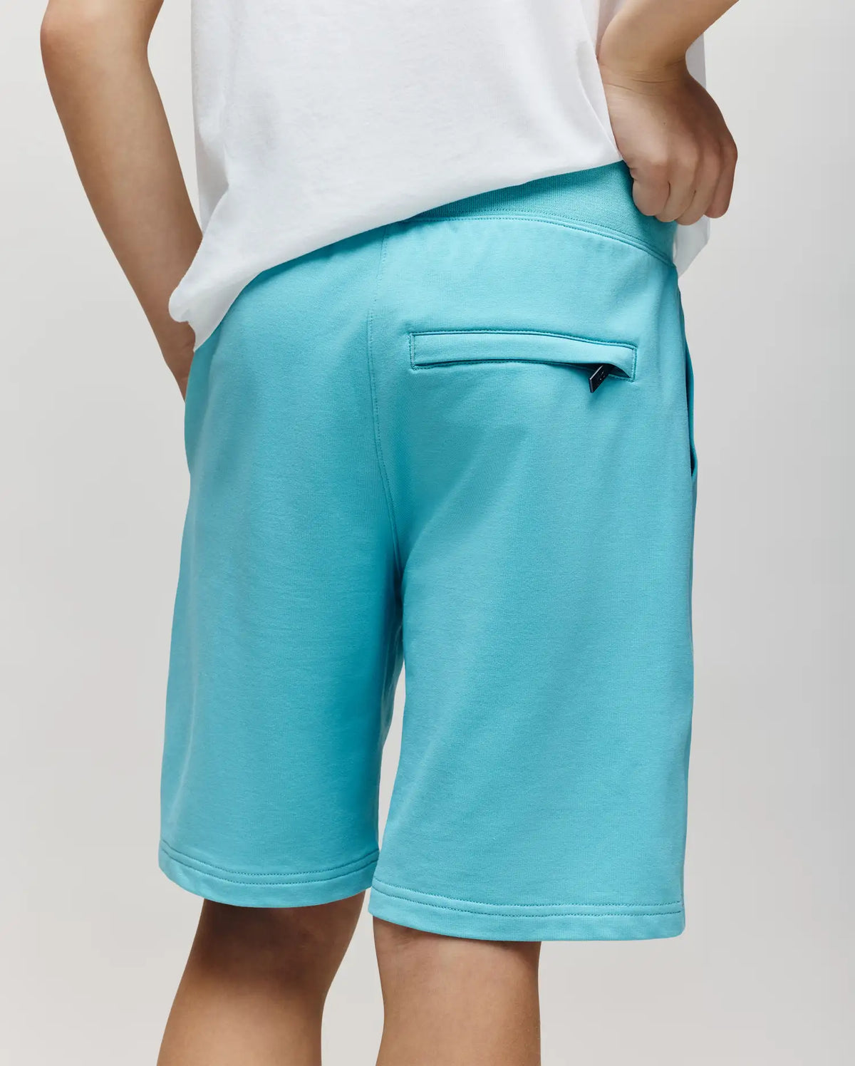 Premium KIDS LEVANZO EMBROIDERED MICRO FRENCH TERRY SWEATSHORT 3 12- 7 14 - B0R578F200
