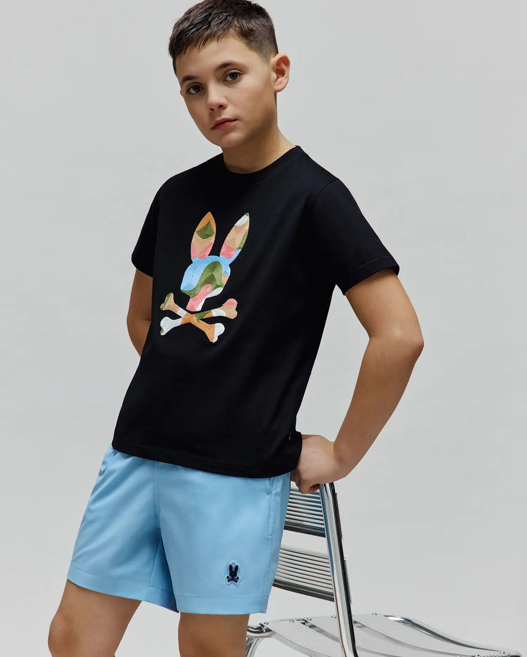 Premium KIDS SAMOS HYDROCHROMIC PRINTED SWIM TRUNK 2 34- 5 14 - B0W453F200