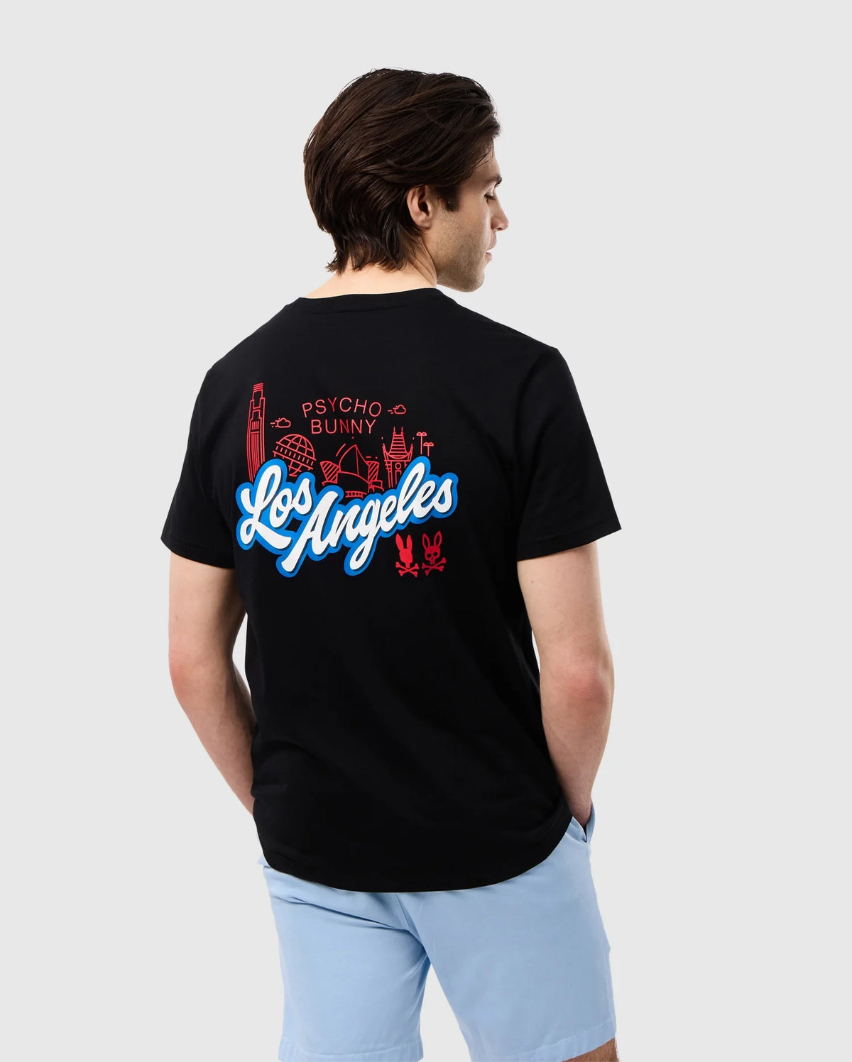 Premium MENS LOS ANGELES CITY TEE - B6U861A2PC