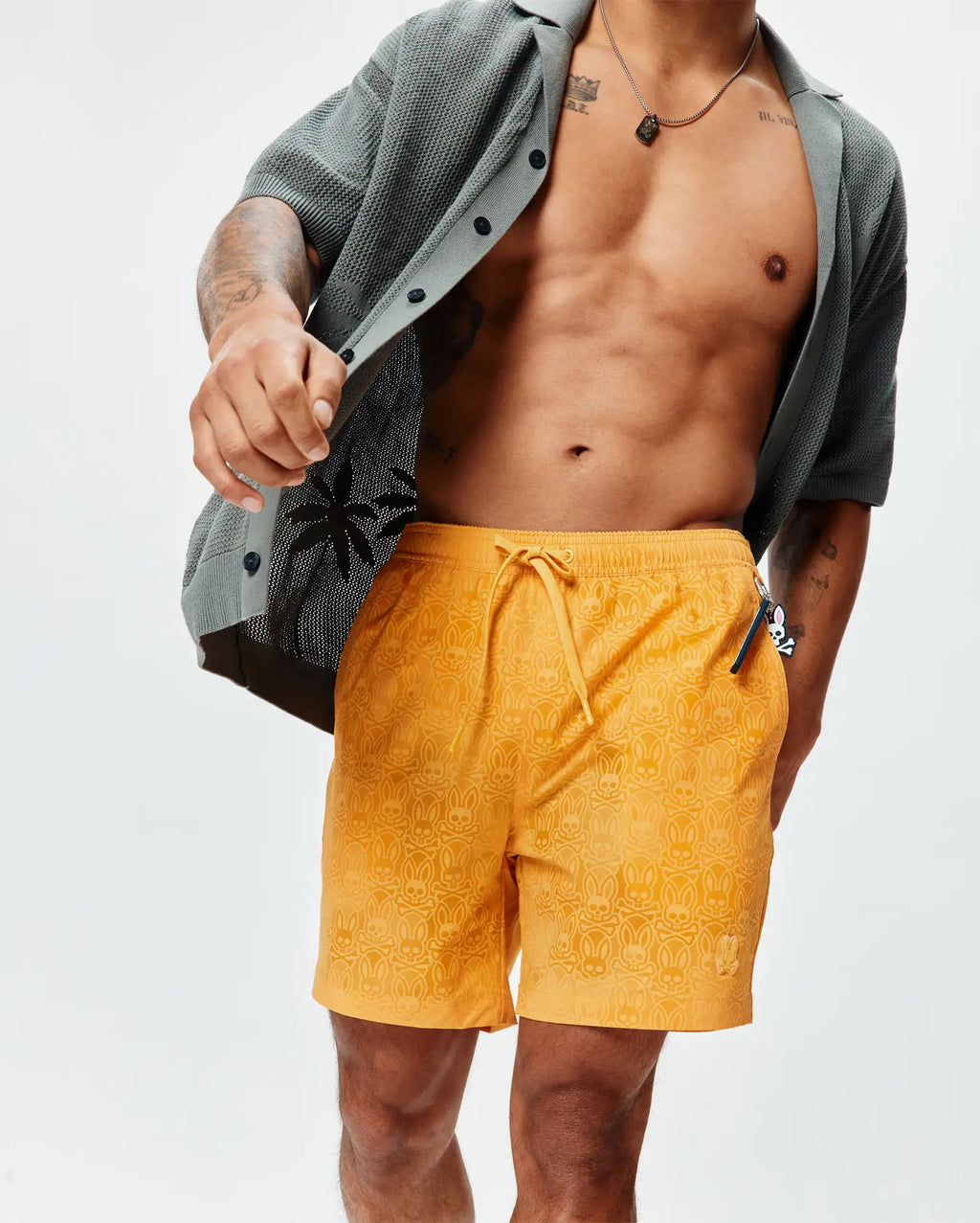 Premium MENS SAMOS HYDROCHROMIC PRINTED SWIM TRUNK 6 - B6W453F200