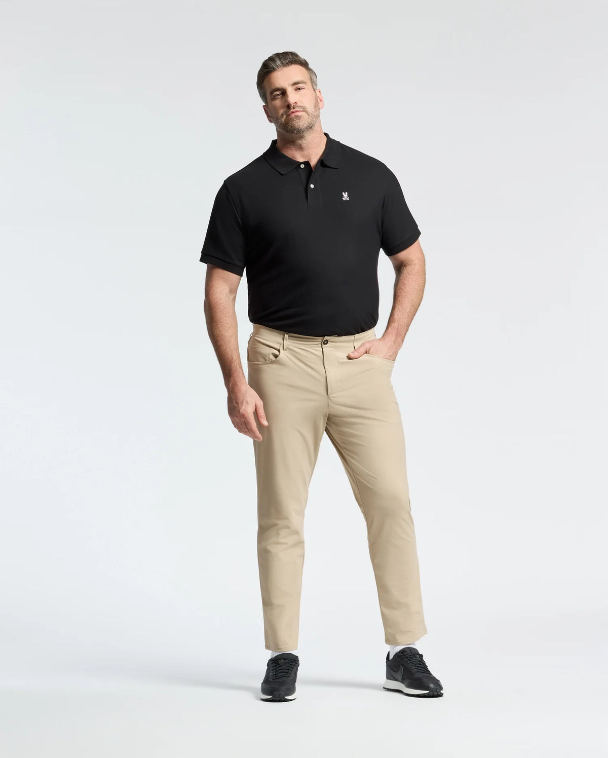 Premium MENS BIG AND TALL CLASSIC PIQUE POLO SHIRT - B9K001ARPC