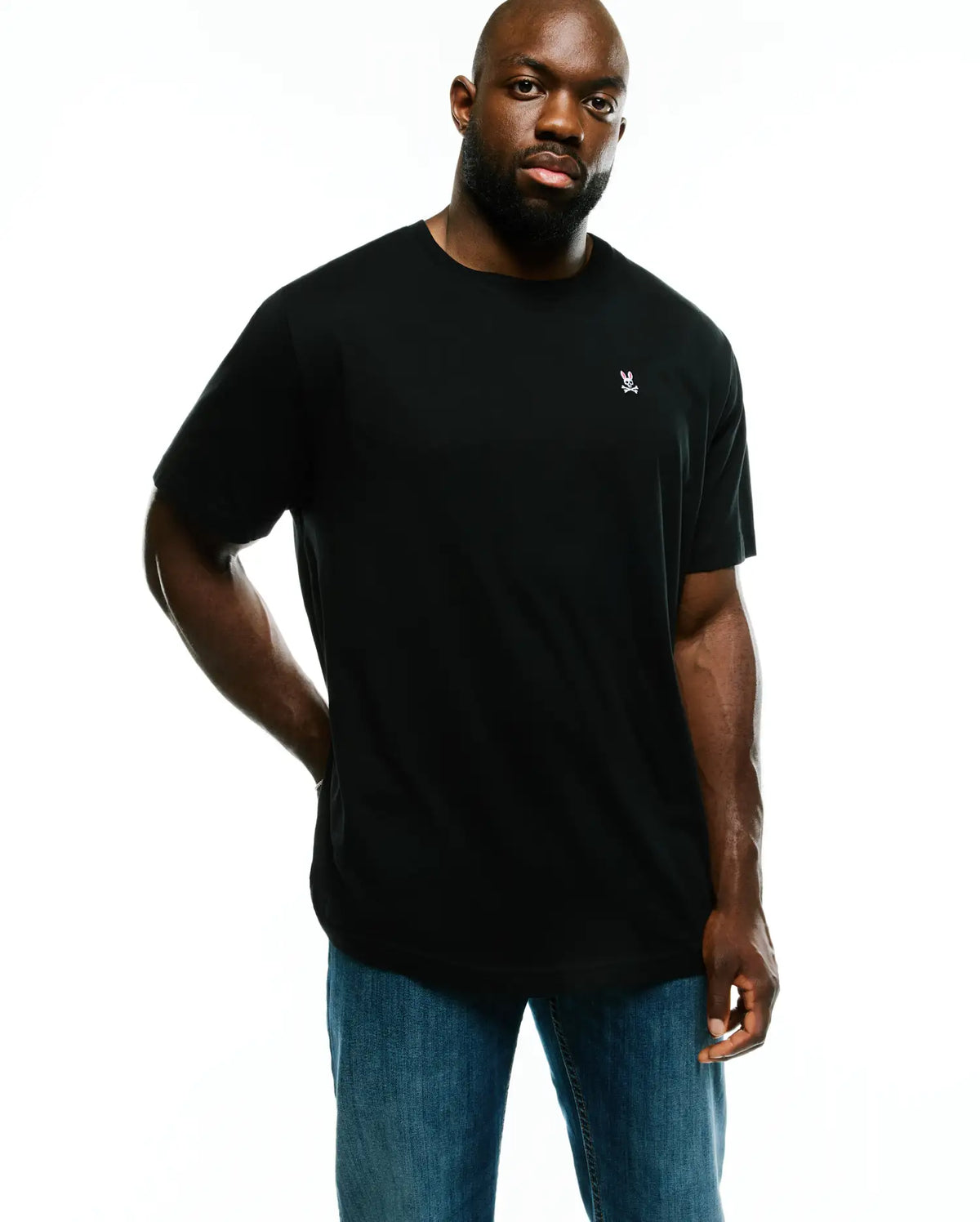 Premium MENS BIG AND TALL CLASSIC CREW NECK TEE - B9U014CRPC