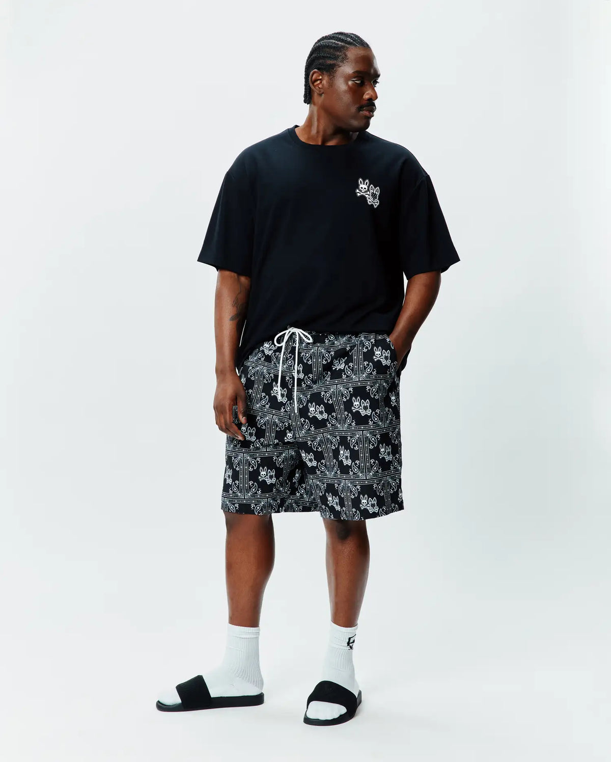 Premium MENS BIG AND TALL LUKE SWIM TRUNK 6