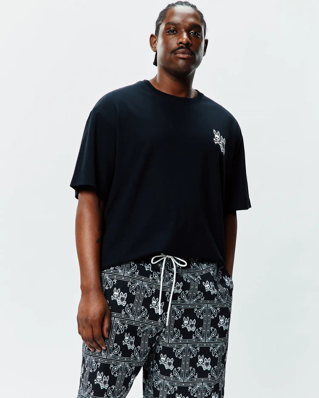 Premium MENS BIG AND TALL LUKE BACK GRAPHIC TEE