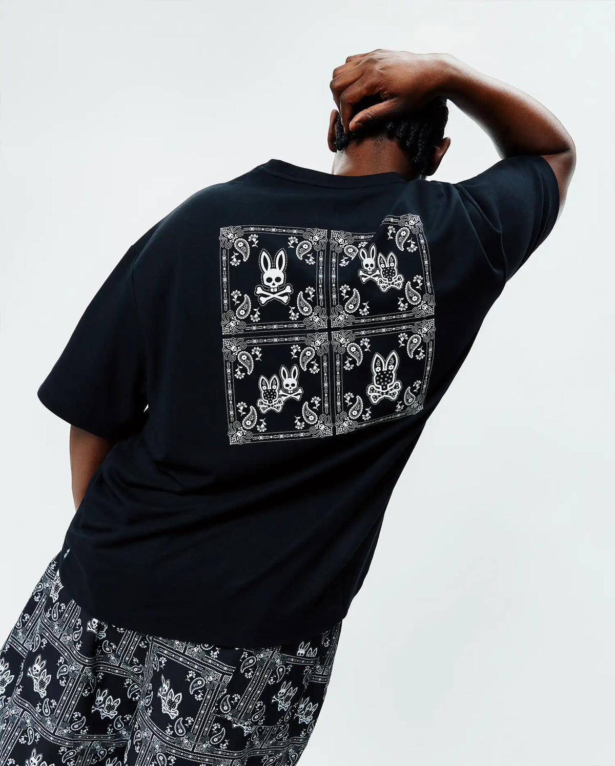 Premium MENS BIG AND TALL LUKE BACK GRAPHIC TEE