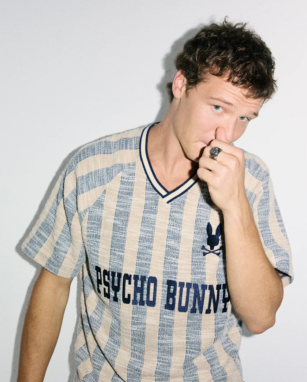 Premium MENS NATHANIEL RAGLAN STRIPE JERSEY