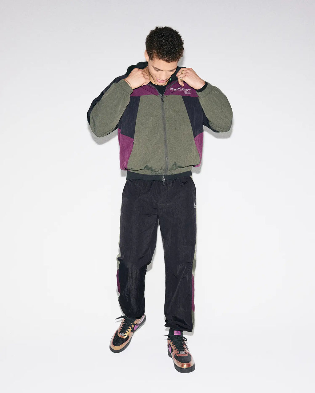 Premium MENS ALDER NYLON COLORBLOCK PANTS