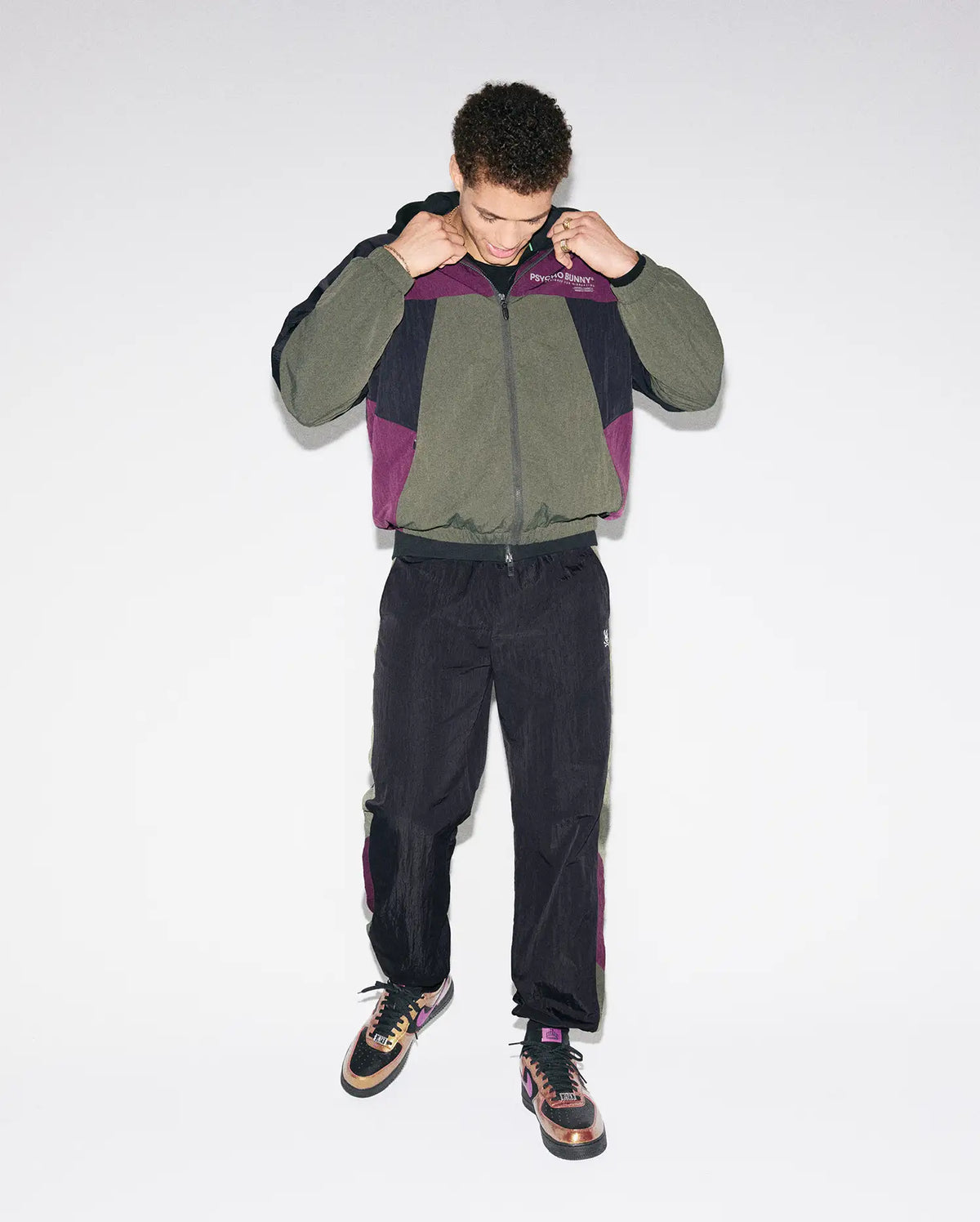 Premium MENS ALDER NYLON COLORBLOCK PANTS