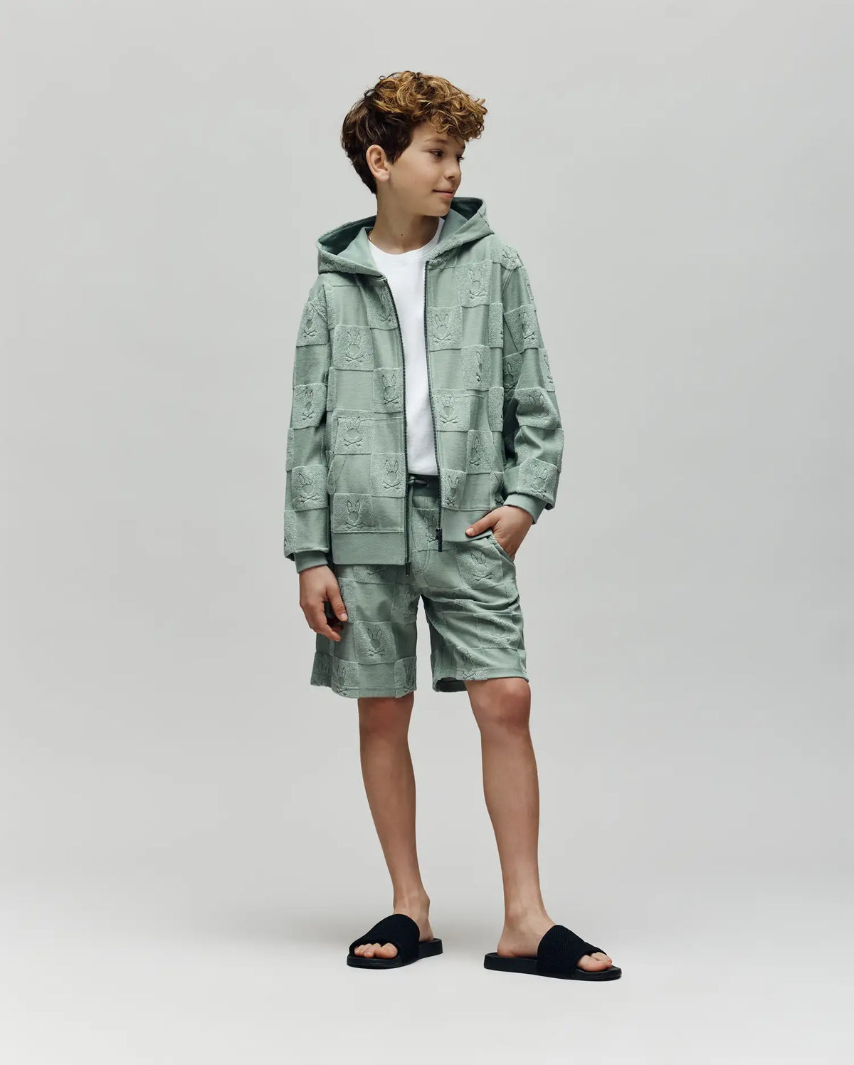 Premium KIDS KELVIN TOWEL TERRY SWEATSHORT 3 12- 7 14