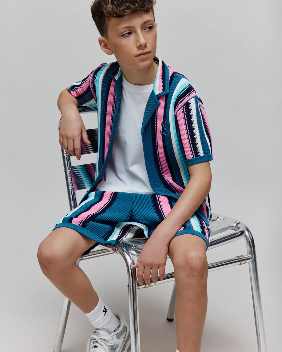 Premium KIDS CLIFF KNIT SHIRT