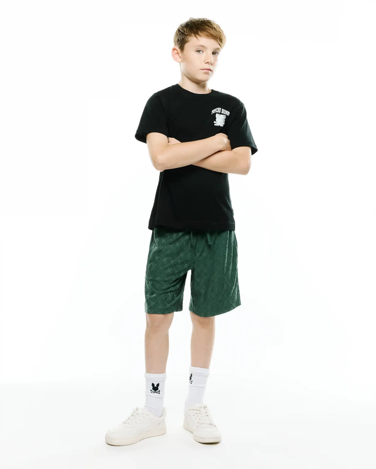 Premium KIDS GARRY JACQUARD SWEATSHORTS