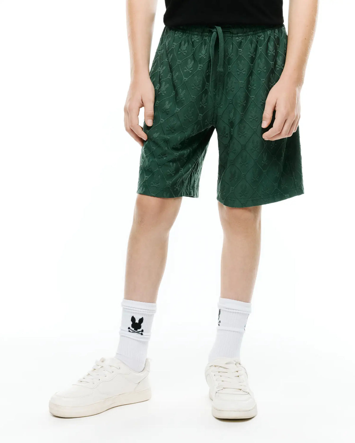 Premium KIDS GARRY JACQUARD SWEATSHORTS
