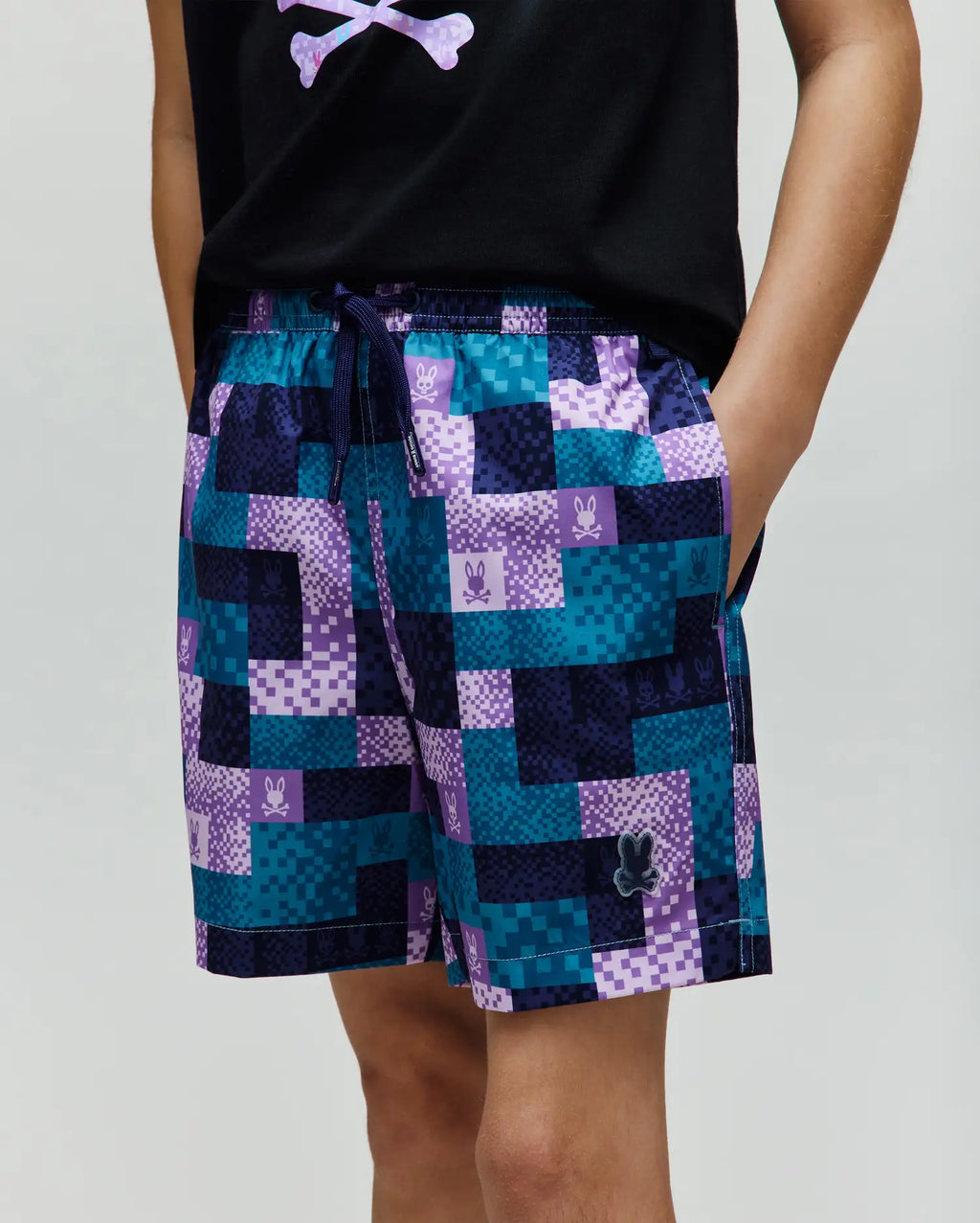 Premium KIDS OLIVIER ALL OVER BUNNY SWIM TRUNK 6
