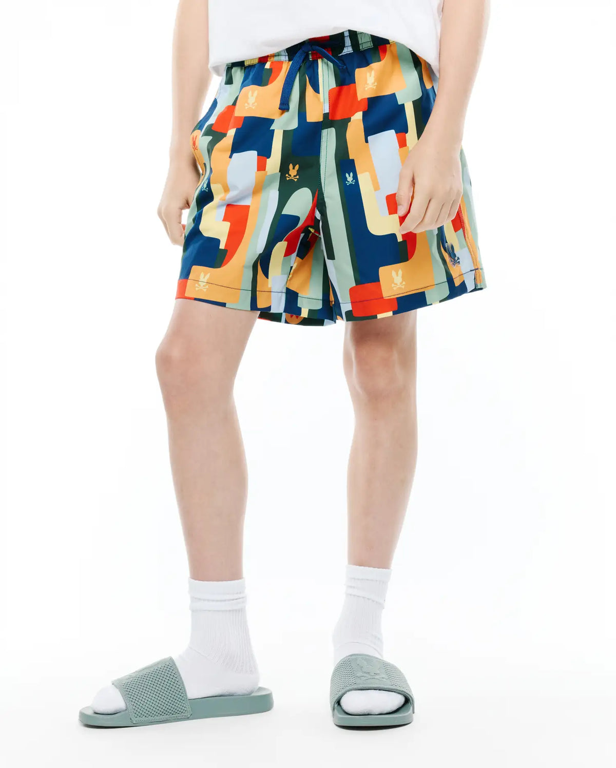 Premium KIDS WES ALL OVER PRINT SWIM TRUNK