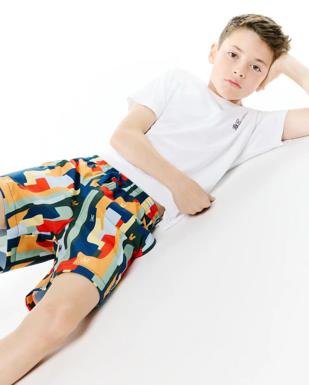 Premium KIDS WES ALL OVER PRINT SWIM TRUNK