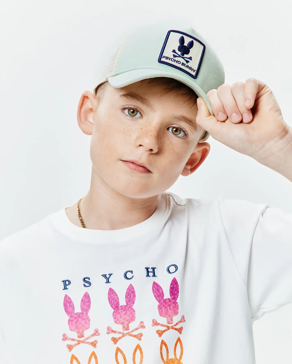 Premium KIDS ADAMO BUNNY TRUCKER CAP