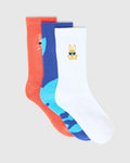 Premium KIDS SUNNY 3 PACK SPORT SOCKS