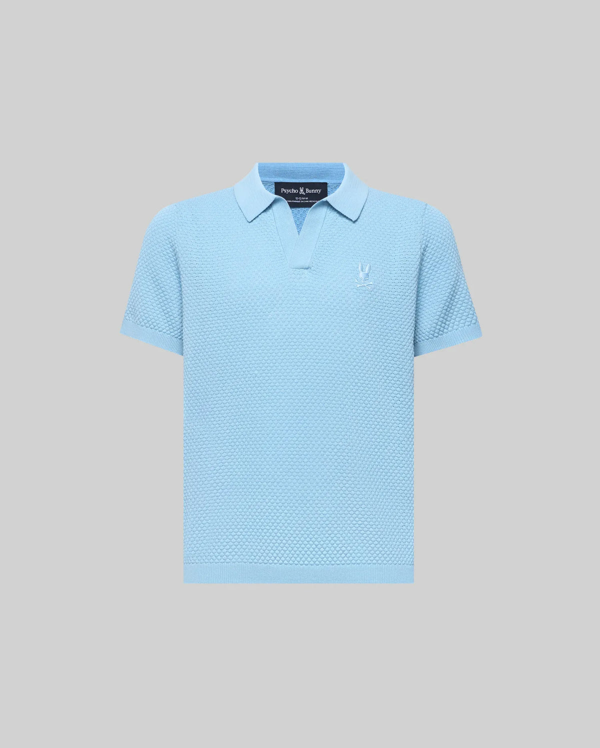 Premium KIDS DEVON BUBBLE STITCH KNIT POLO