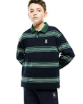 Premium KIDS DREW LONG SLEEVE PIQUE POLO
