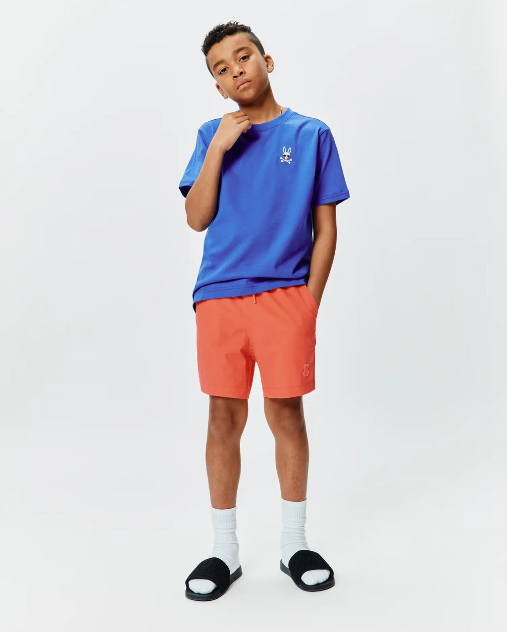 Premium KIDS SUNNY CHEST GRAPHIC TEE