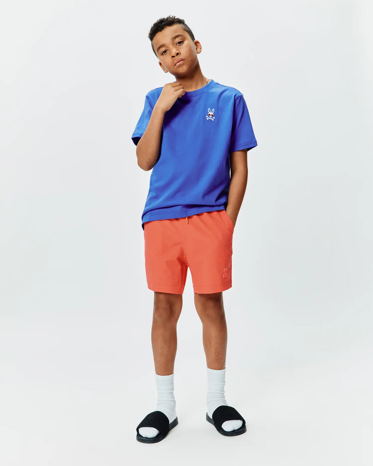 Premium KIDS SUNNY CHEST GRAPHIC TEE