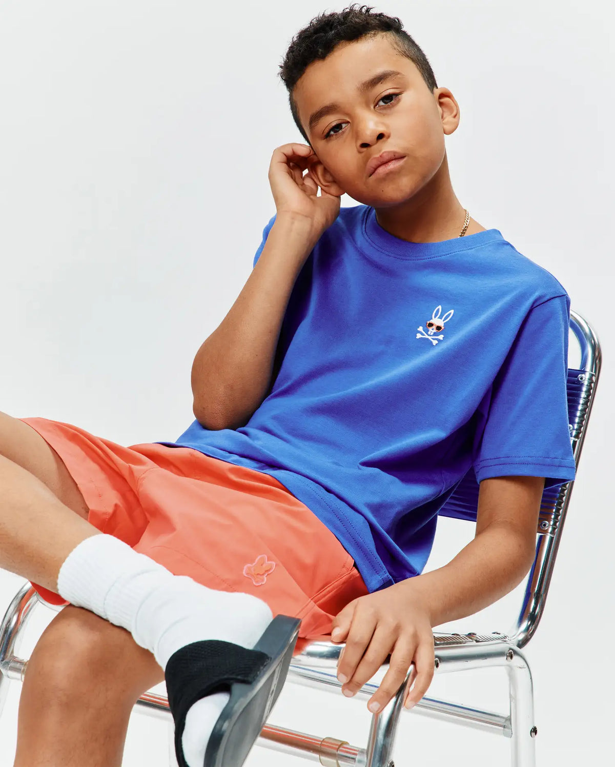 Premium KIDS SUNNY CHEST GRAPHIC TEE