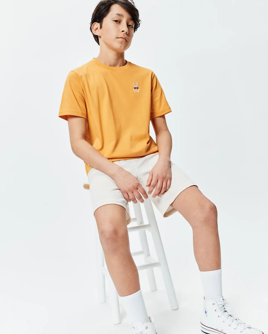 Premium KIDS SUNNY CHEST GRAPHIC TEE