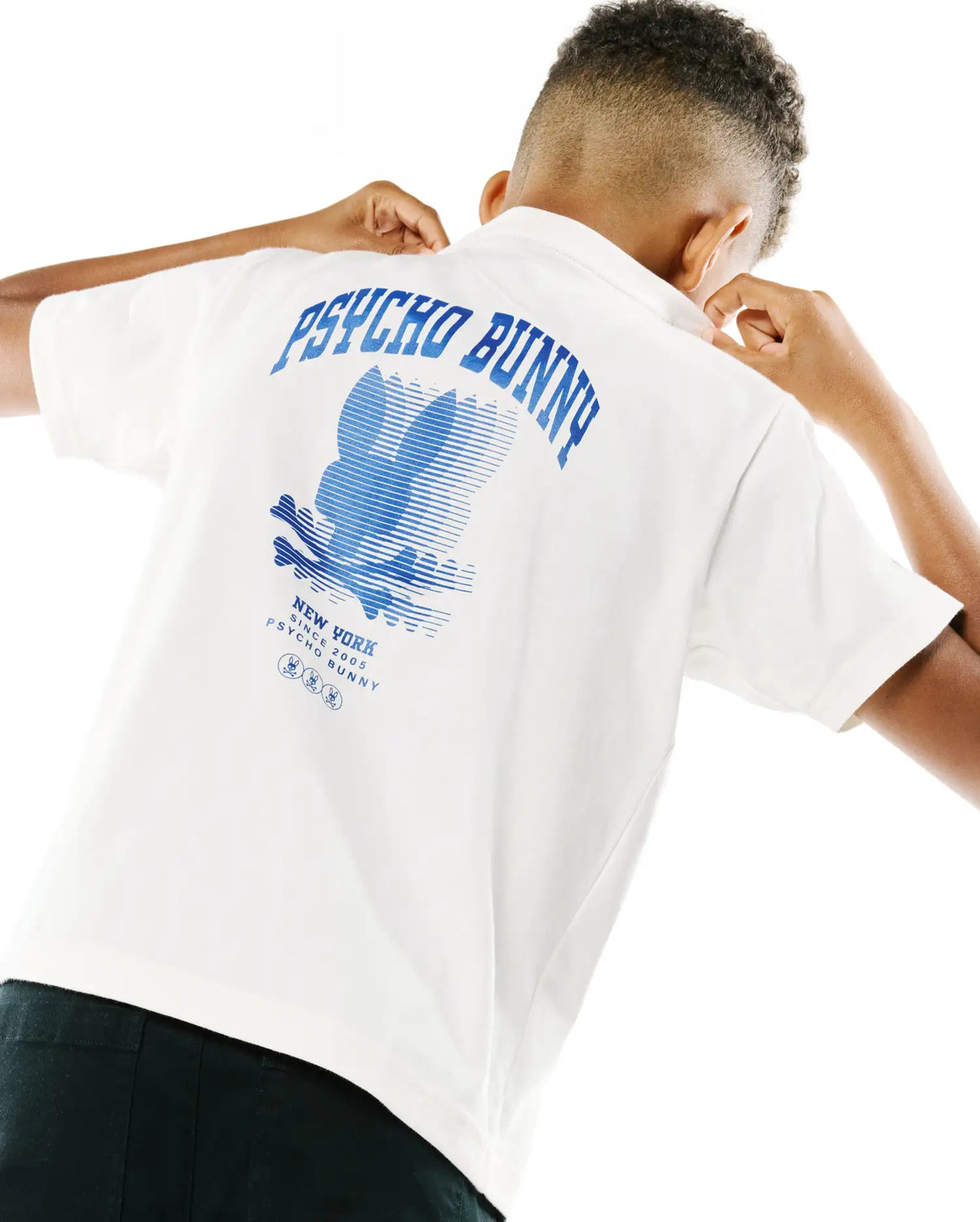 Premium KIDS NATHANIEL BACK GRAPHIC TEE