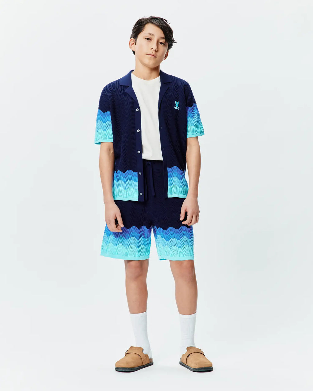 Premium KIDS HOLDEN OVERSIZED KNIT SHIRT