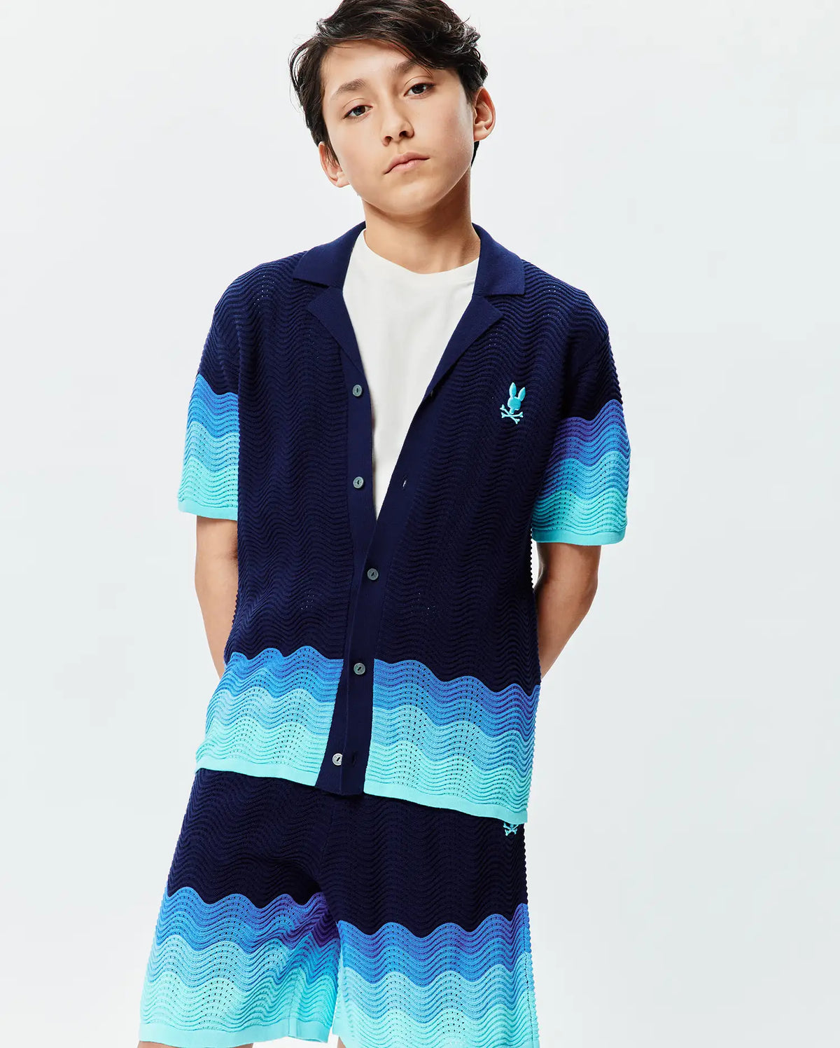 Premium KIDS HOLDEN OVERSIZED KNIT SHIRT