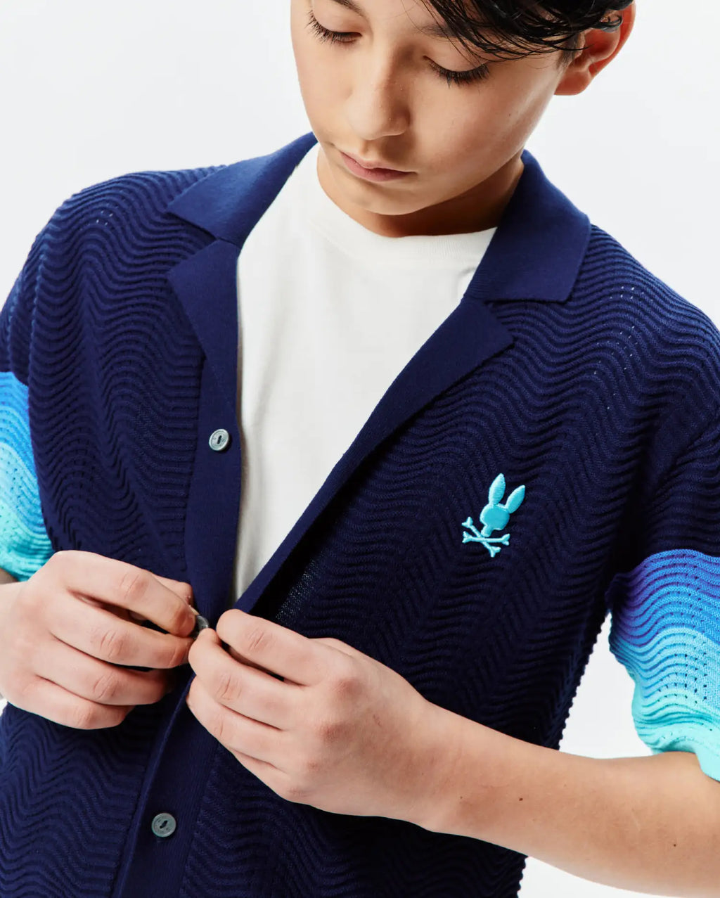 Premium KIDS HOLDEN OVERSIZED KNIT SHIRT