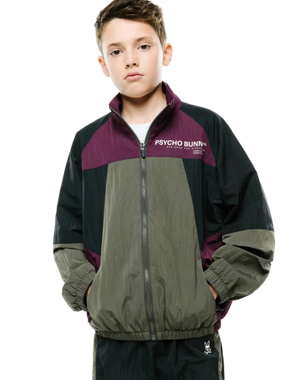 Premium KIDS ALDER NYLON COLORBLOCK JACKET