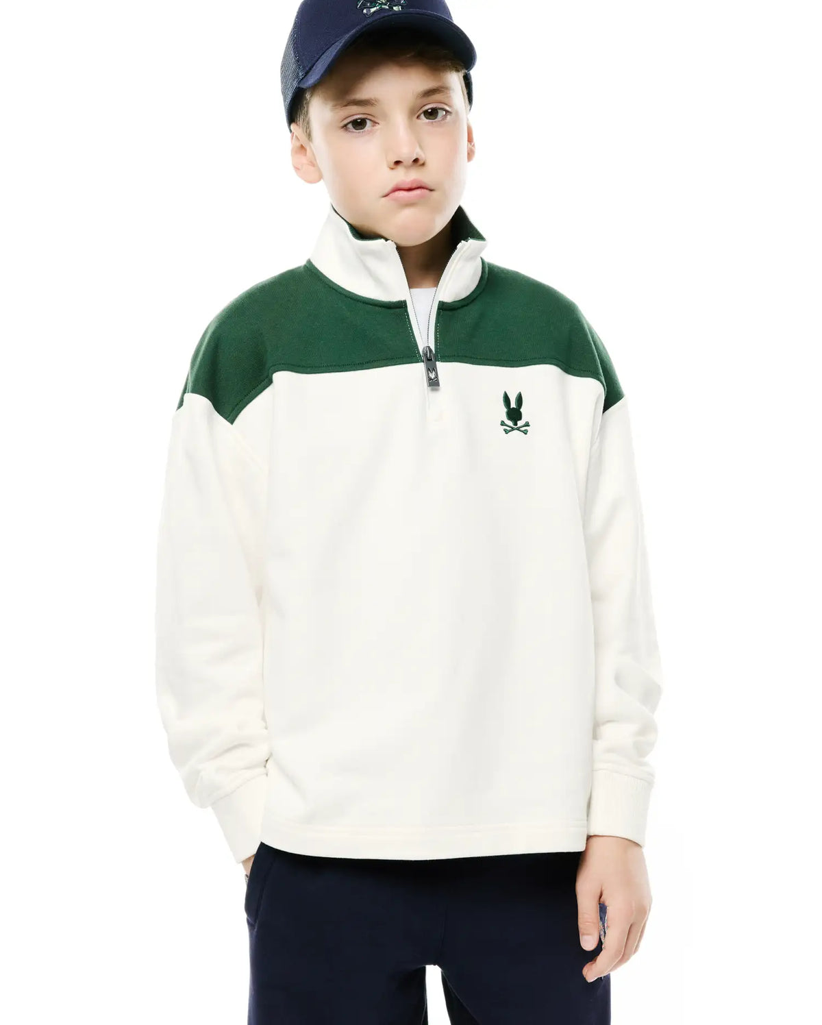 Premium KIDS GABE QUARTER ZIP SWEATSHIRT