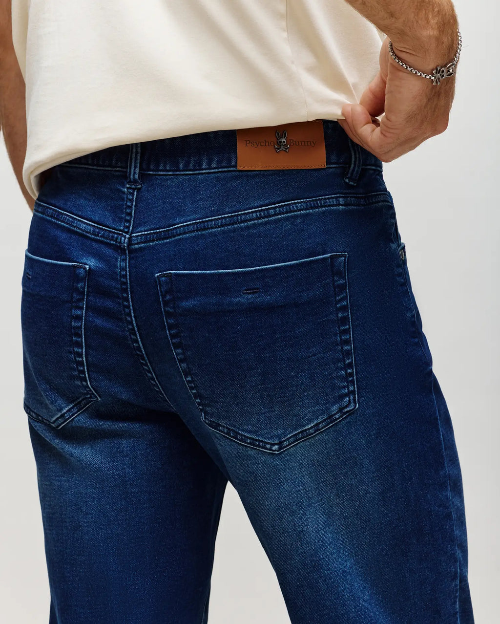 Premium MENS ACE KNIT STRAIGHT LEG DENIM PANT 32 L