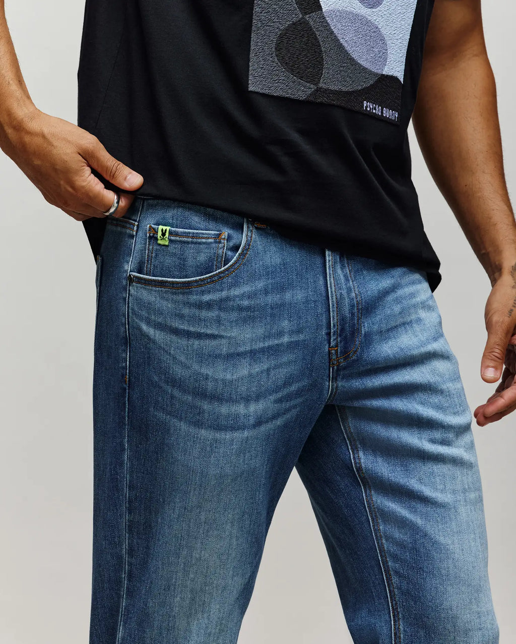 Premium MENS EMERSON SLIM FIT DENIM PANT 32 L