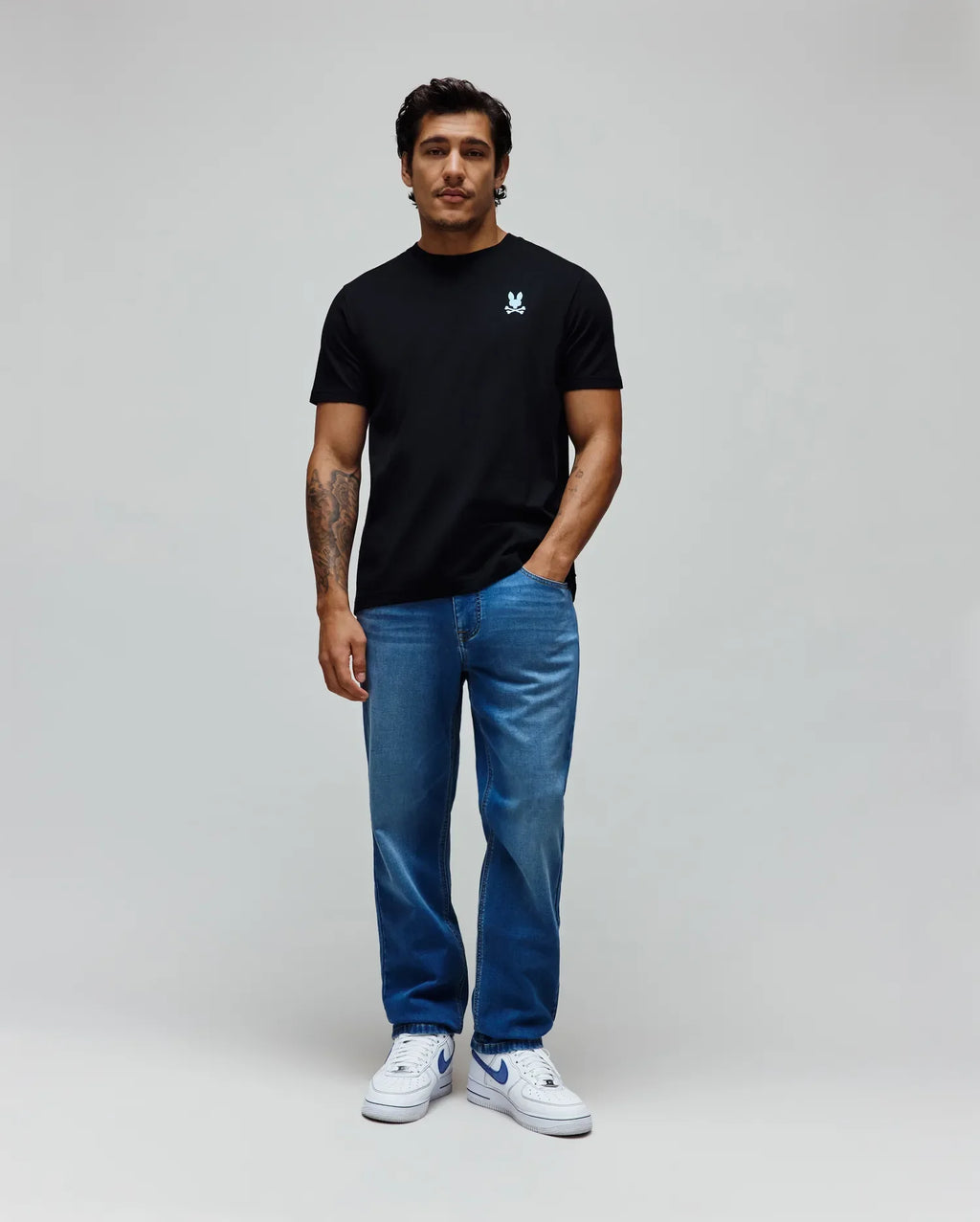 Premium MENS ACE KNIT STRAIGHT LEG DENIM PANT 32 L