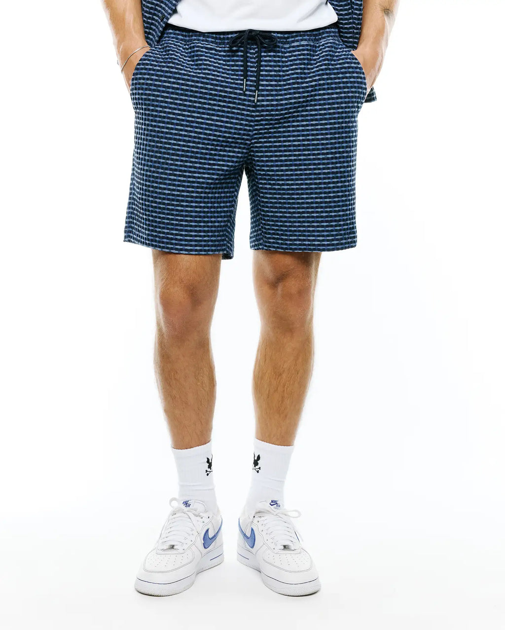Premium MENS ERIK RAISED CHECK SHORT 7