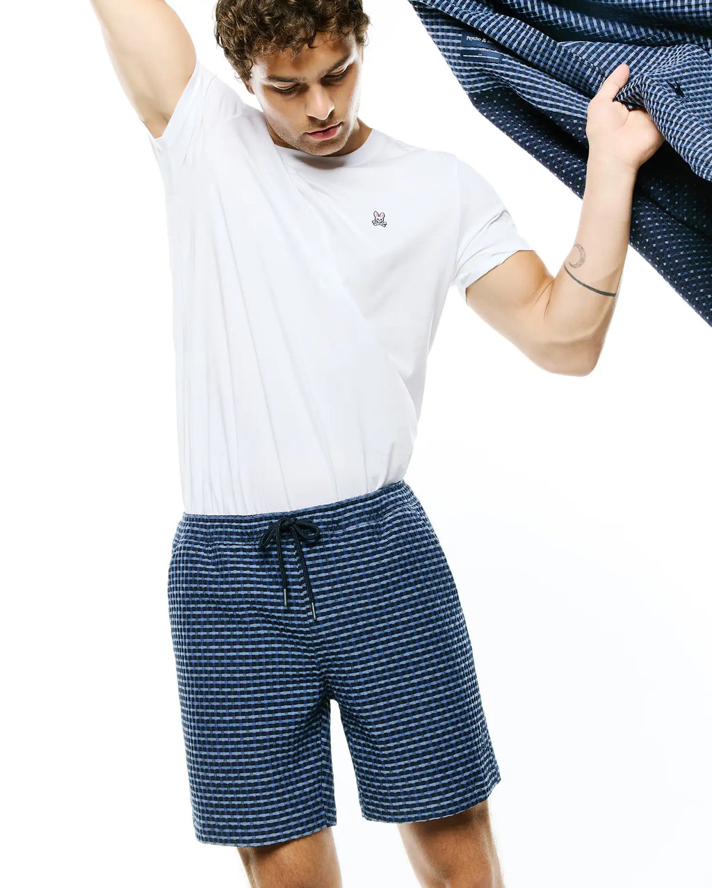 Premium MENS ERIK RAISED CHECK SHORT 7