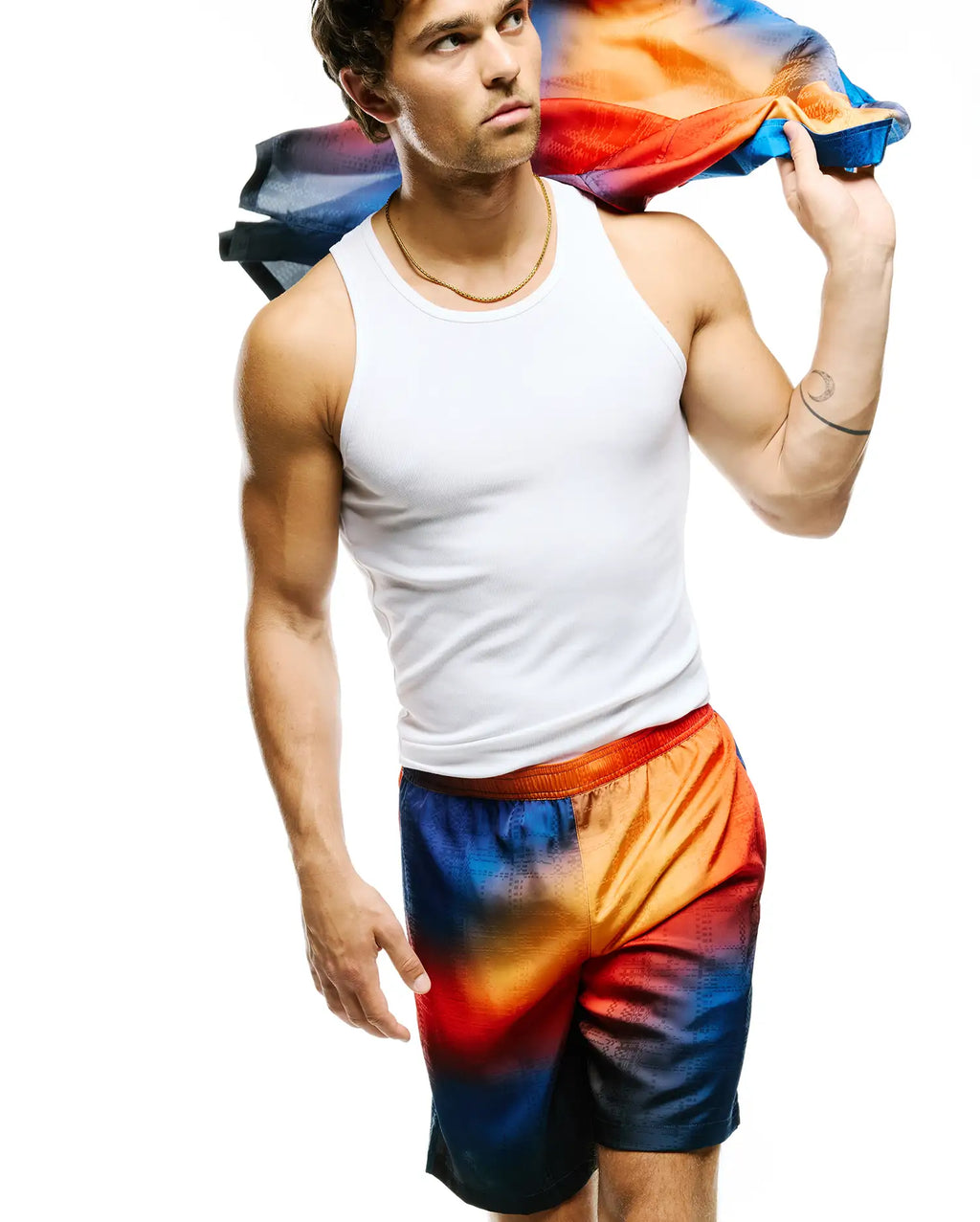 Premium MENS ZANDER GRADIENT JACQUARD SHORT 8 12