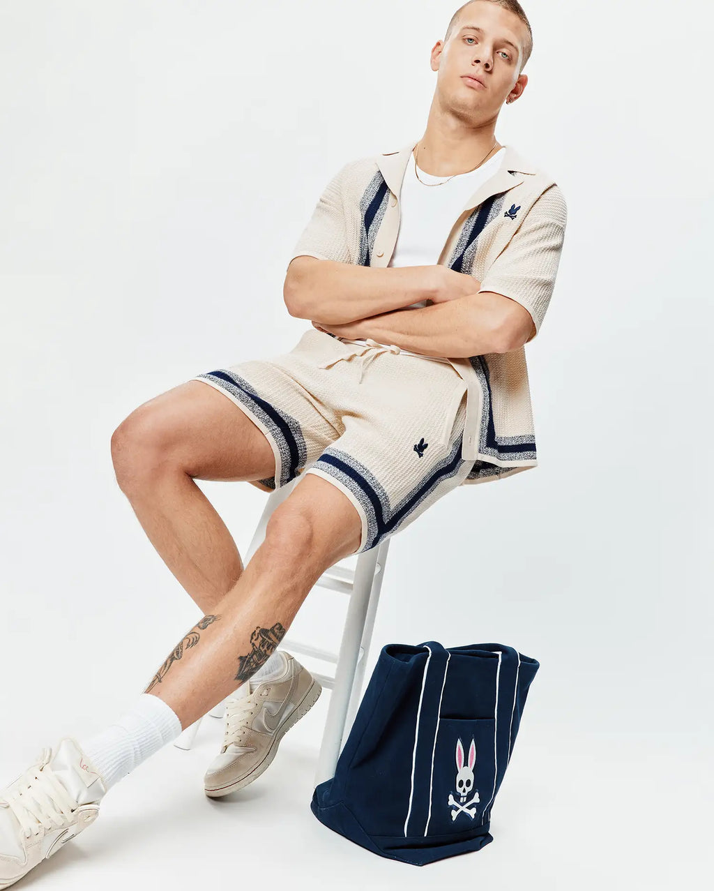 Premium MENS GILES KNIT SHORT 7