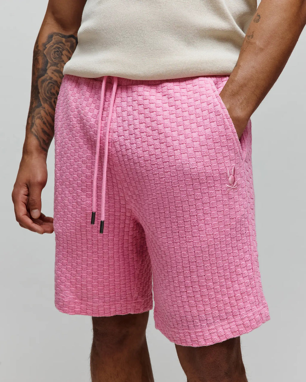 Premium MENS GAREN OVERSIZED KNIT SHORT 7 12