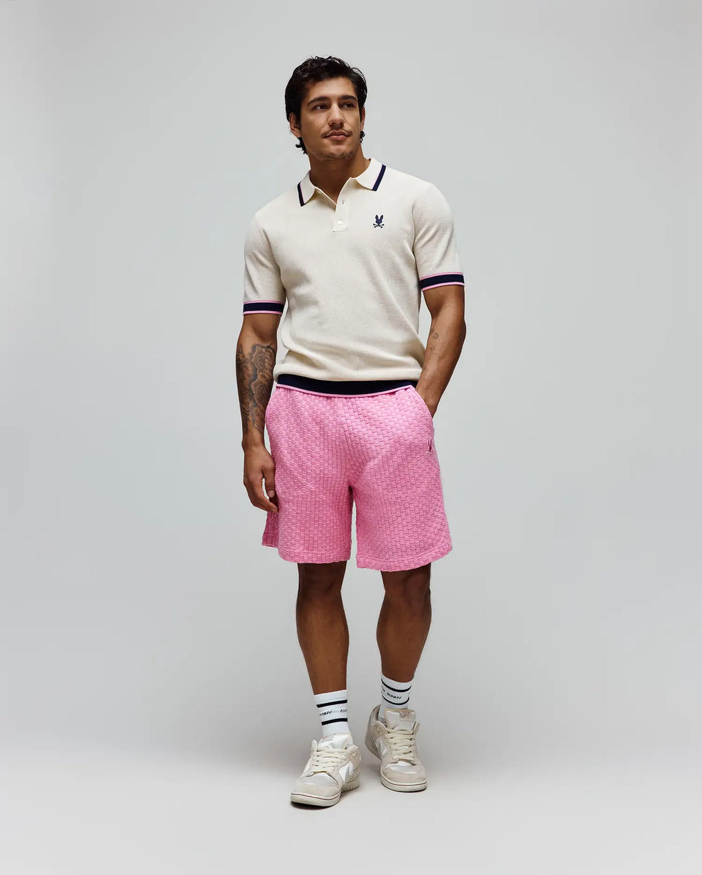Premium MENS GAREN OVERSIZED KNIT SHORT 7 12