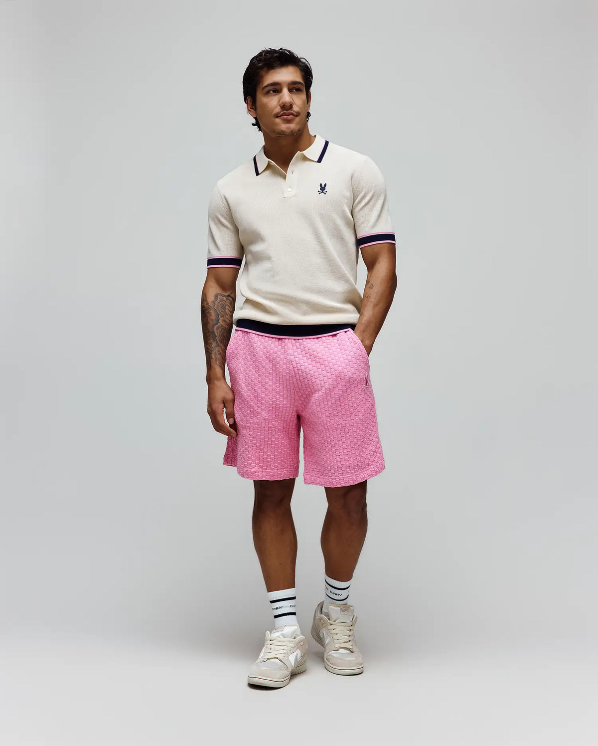 Premium MENS GAREN OVERSIZED KNIT SHORT 7 12