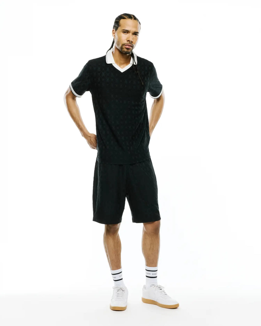 Premium MENS GARRY JACQUARD SWEATSHORTS 8