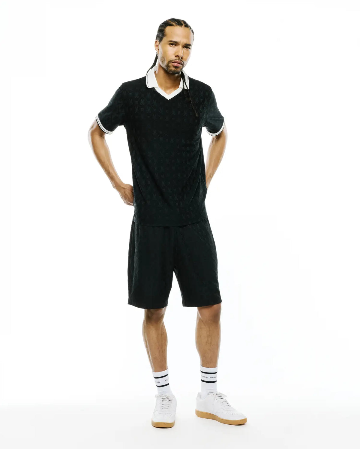 Premium MENS GARRY JACQUARD SWEATSHORTS 8