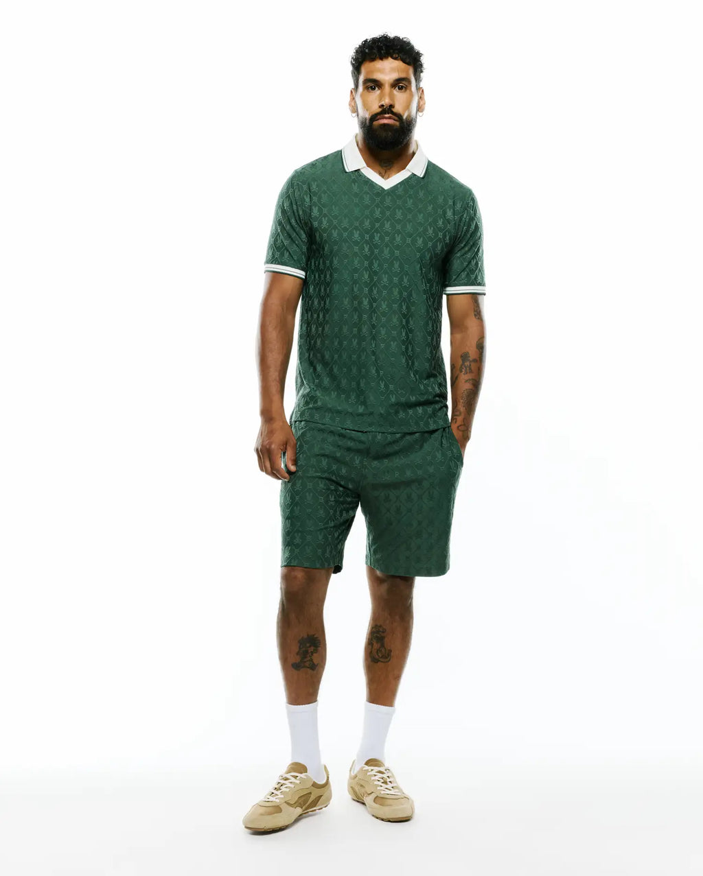 Premium MENS GARRY JACQUARD SWEATSHORTS 8