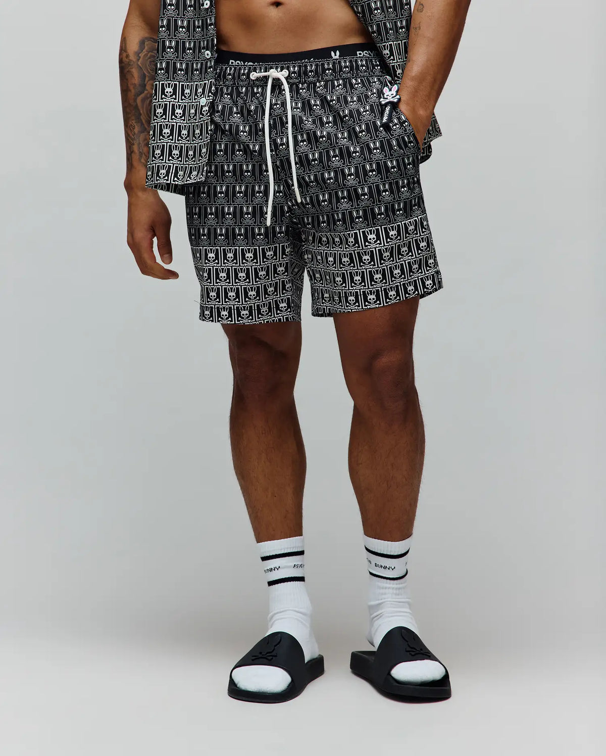 Premium MENS KEON ALL OVER BUNNY SWIM TRUNK 6