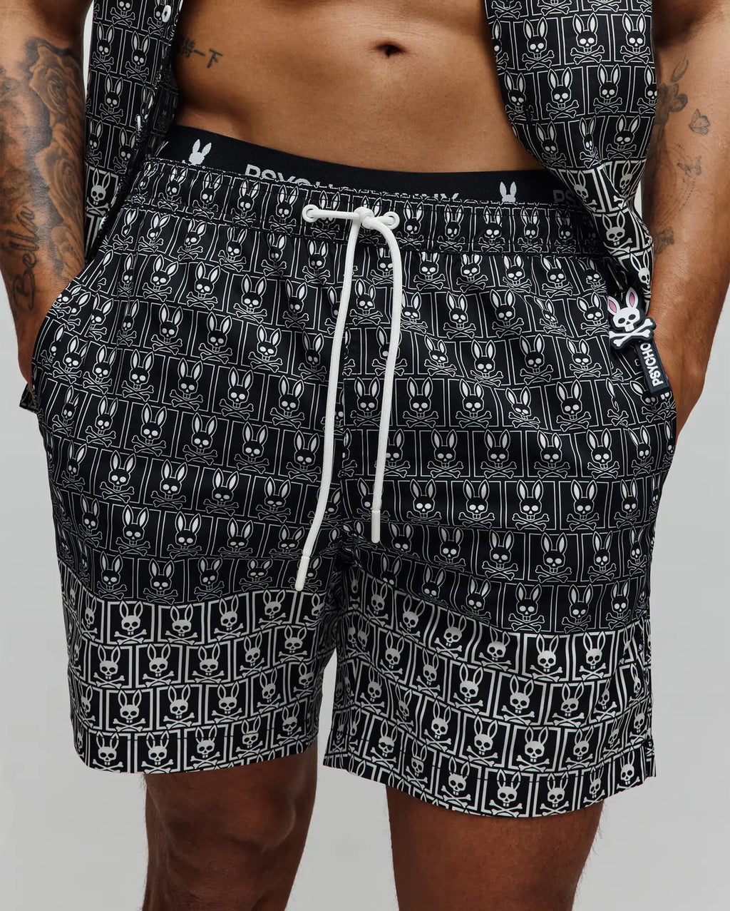 Premium MENS KEON ALL OVER BUNNY SWIM TRUNK 6