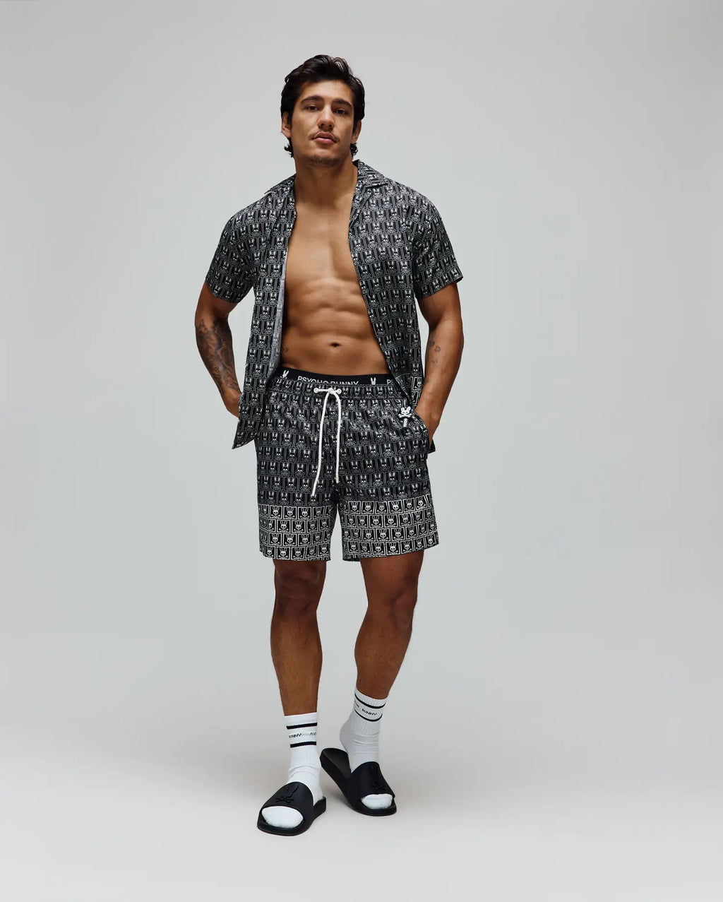 Premium MENS KEON ALL OVER BUNNY SWIM TRUNK 6